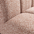 Granvia Musk Blush Boucle Modular Sofa, 1-Seater Armless Sofa