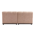 Granvia Musk Blush Boucle Modular Sofa, 2-Seater Sofa