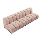 Granvia Musk Blush Boucle Modular Sofa, 3-Seater Sofa