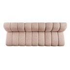 Granvia Musk Blush Boucle Modular Sofa, 3-Seater Sofa