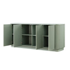 Maru Large 4-Door Sideboard, Sage Green