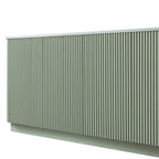 Maru Large 4-Door Sideboard, Sage Green