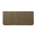 Maru Large 4-Door Sideboard, Silver Oak