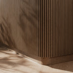 Maru Large 4-Door Sideboard, Silver Oak