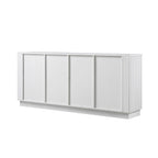 Maru Large 4-Door Sideboard, Washed White