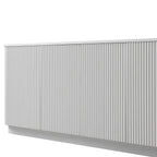 Maru Large 4-Door Sideboard, Washed White