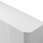 Maru Large 4-Door Sideboard, Washed White