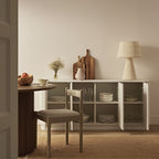 Maru Large 4-Door Sideboard, Washed White