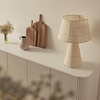 Maru Large 4-Door Sideboard, Washed White