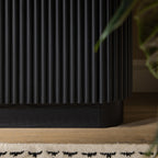 Maru Large 2-Door Sideboard with Drawers, Black