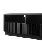 Maru 120cm TV Unit with Drawers, Black