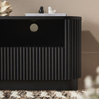 Maru 120cm TV Unit with Drawers, Black