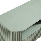 Maru 120cm TV Unit with Drawers, Sage Green