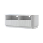 Maru 120cm TV Unit with Drawers, Washed White