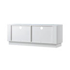Maru 120cm TV Unit with Drawers, Washed White