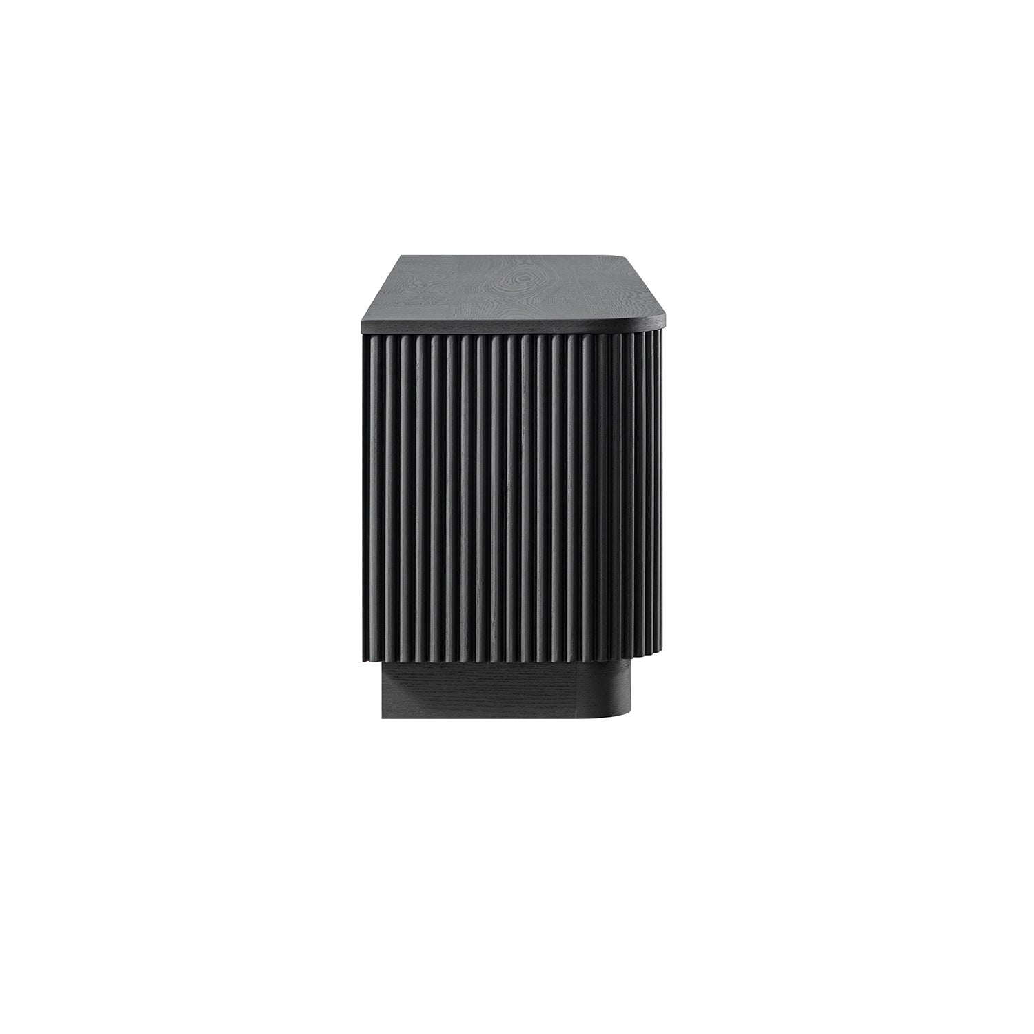 Maru 162cm TV Unit with Drawers, Black