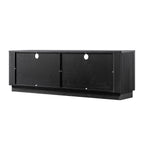 Maru 162cm TV Unit with Drawers, Black