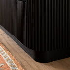 Maru 162cm TV Unit with Drawers, Black