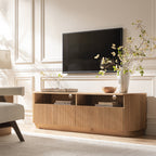 Maru 162cm TV Unit with Drawers, Oak