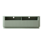 Maru 162cm TV Unit with Drawers, Sage Green