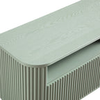 Maru 162cm TV Unit with Drawers, Sage Green