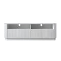 Maru 162cm TV Unit with Drawers, Washed White