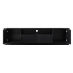 Maru 200cm Wide TV Unit with Drawers, Black