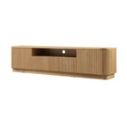 Maru 200cm Wide TV Unit with Drawers, Oak
