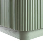 Maru 200cm Wide TV Unit with Drawers, Sage Green