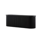 Maru Storage Ottoman Bench, Black