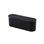 Maru Storage Ottoman Bench, Black