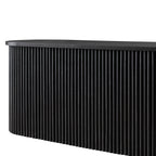 Maru Storage Ottoman Bench, Black