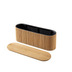 Maru Storage Ottoman Bench, Oak