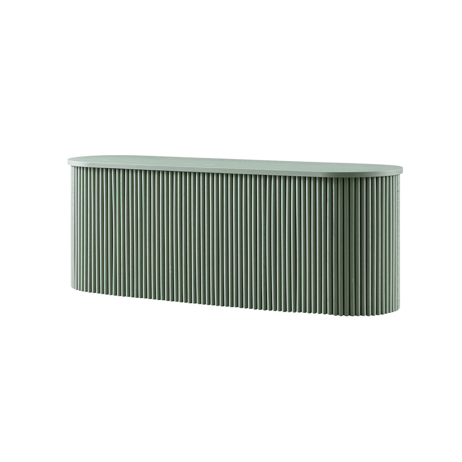 Maru Storage Ottoman Bench, Sage Green
