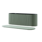 Maru Storage Ottoman Bench, Sage Green