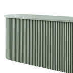 Maru Storage Ottoman Bench, Sage Green