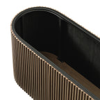 Maru Storage Ottoman Bench, Silver Oak