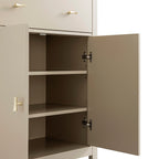 Oakham Small Sideboard with Drawer, Deep Greige