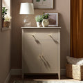 Oakham Small Sideboard with Drawer, Deep Greige