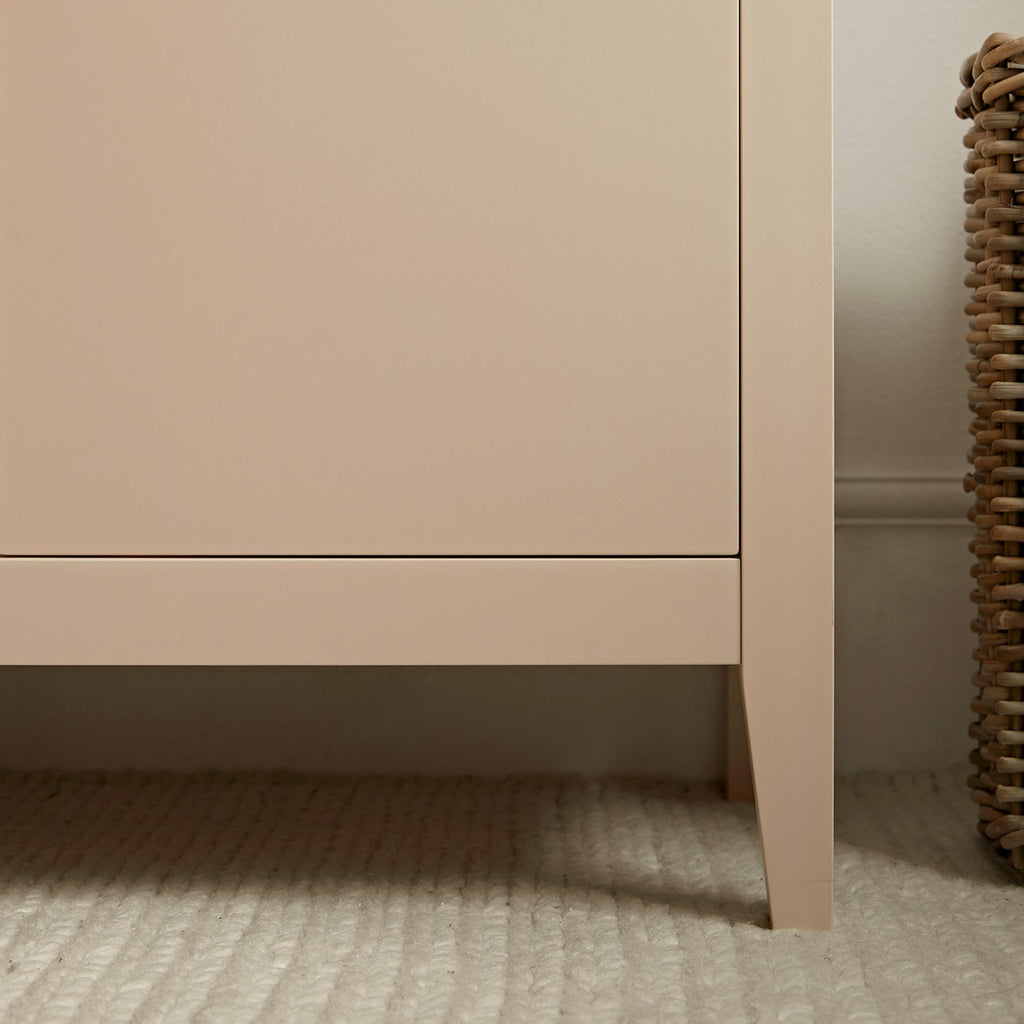 Oakham Small Sideboard with Drawer, Nude Pink