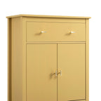 Oakham Small Sideboard with Drawer, Rattan Yellow