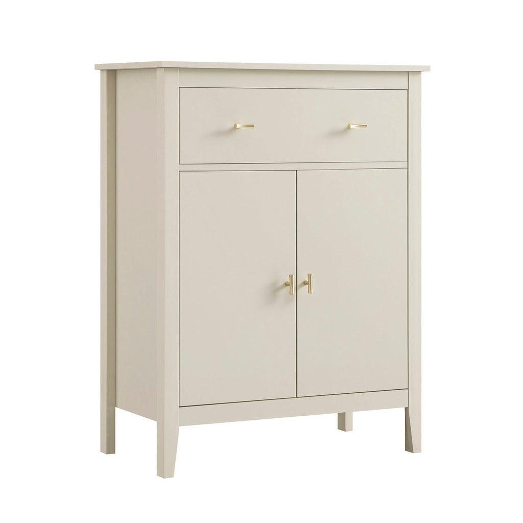 Oakham Small Sideboard with Drawer, Shaded White