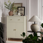 Oakham Small Sideboard with Drawer, Shaded White