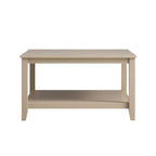 Oakham 80cm Square Coffee Table, Deep Greige