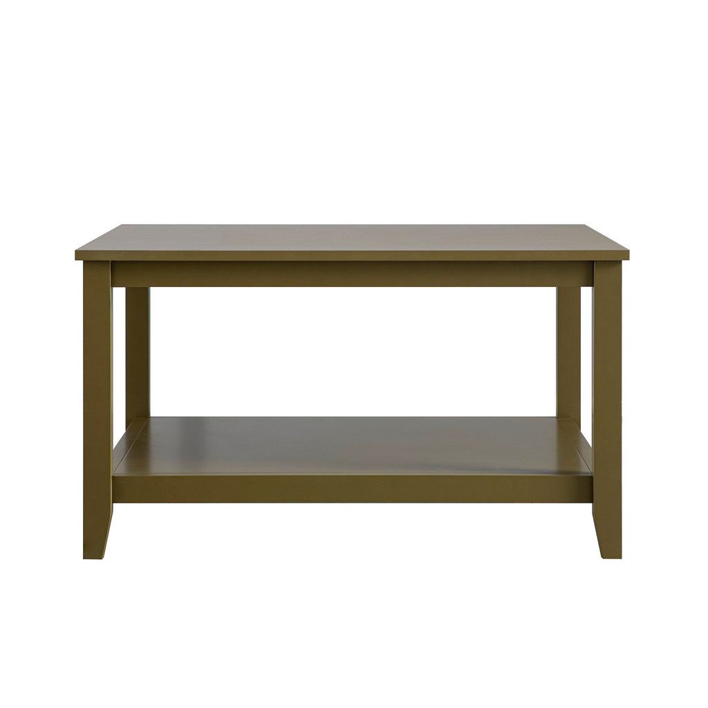 Oakham 80cm Square Coffee Table, Olive Grove