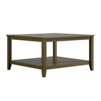 Oakham 80cm Square Coffee Table, Olive Grove
