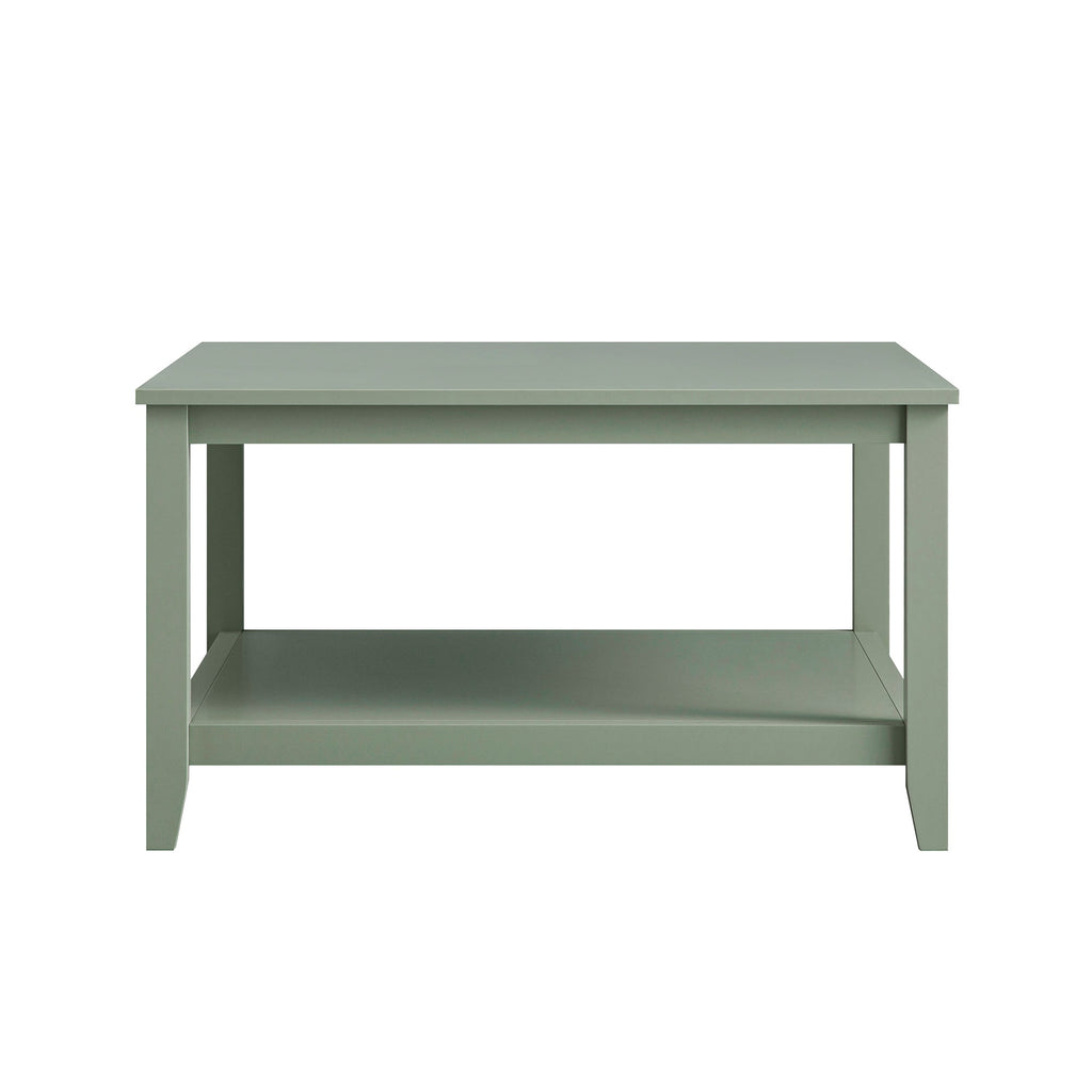 Oakham 80cm Square Coffee Table, Desert Sage