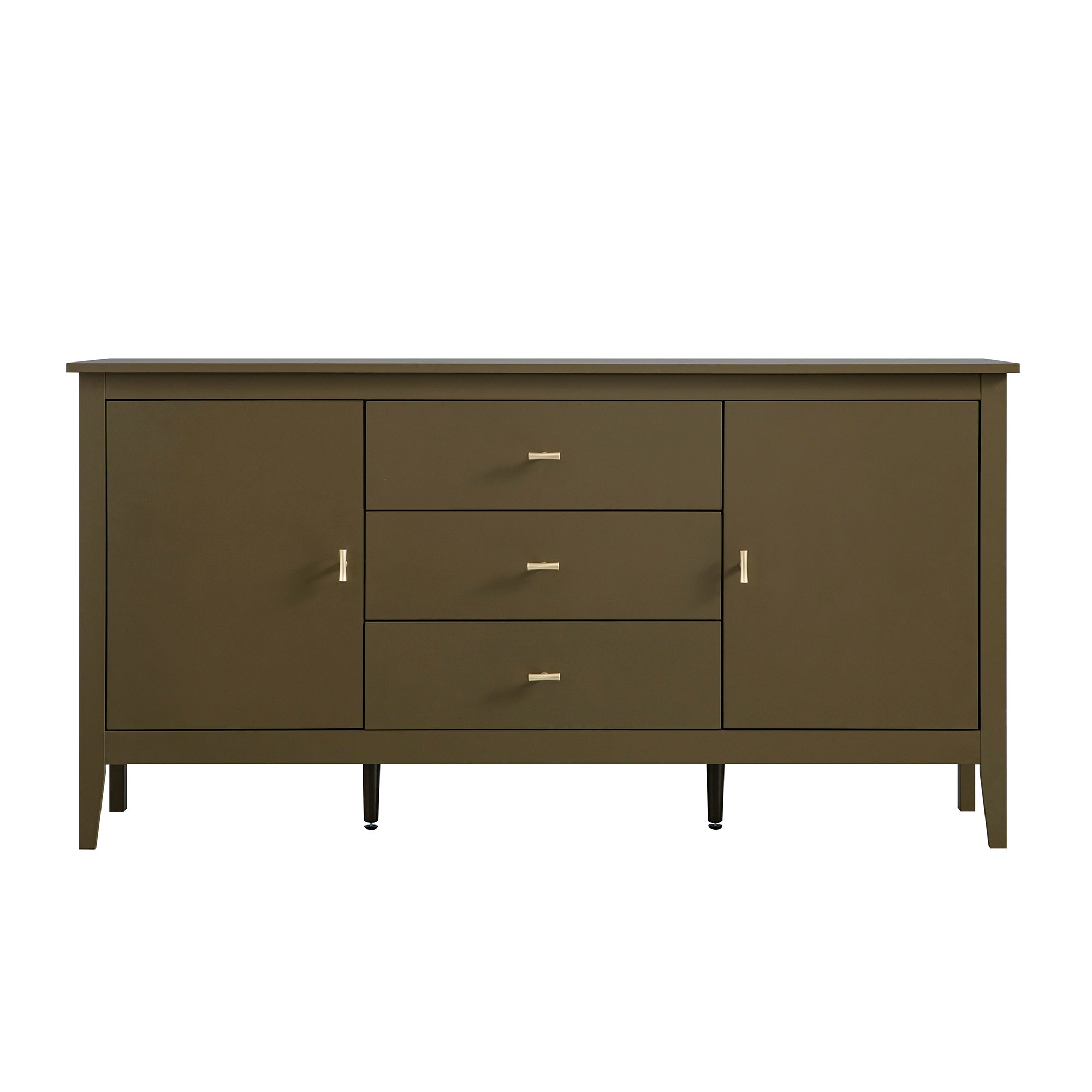 Oakham Wide Sideboard with Drawers, Olive Grove