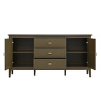 Oakham Wide Sideboard with Drawers, Olive Grove