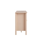 Oakham Wide Sideboard with Drawers, Nude Pink